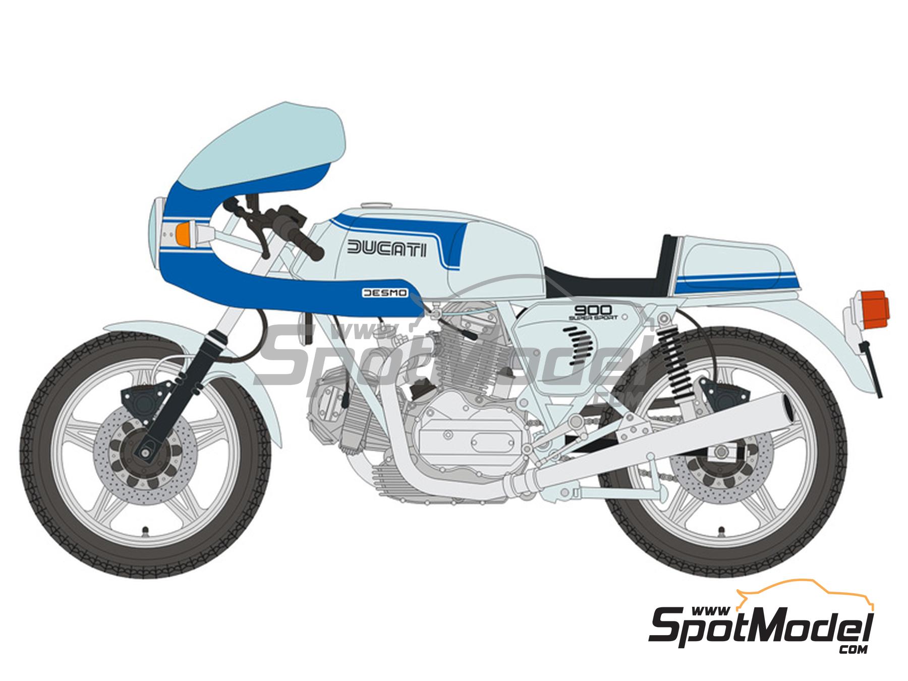 TAMIYA DUCATI 900SS 1/12 プラモデル タミヤ 1/12 オートバイシリーズ ドゥカティ 900SS | タミヤ